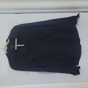 NWT Lane Bryant Black Button Down